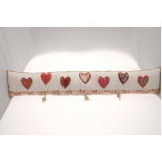 Vintage Heart Draught Excluder